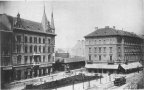 Schöne Ferienwohnung Budapest Blick auf die Straße