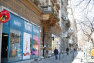 Budapest Tourist - Jozsef Korut 67 Blick auf die Straße