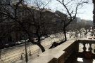 Budapest Tourist - Jozsef Korut 67 Blick auf die Straße