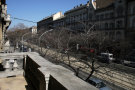 Budapest Tourist - Jozsef Korut 67 Blick auf die Straße