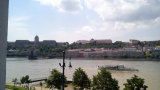 Apartment Buda castle view Blick auf die Straße