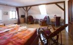 Stilvolle Unterkunft Tschechische Krumlo Schlafzimmer