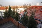 Apartment Dejvice Prag 6 Terrasse