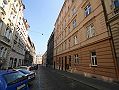 Appartement Letna Prag Blick auf die Straße