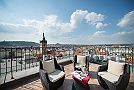 Appartement mit Ausblick auf PragerBurg Terrasse