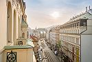 Wohnung Narodni Straβe Prag Blick auf die Straße