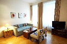 Appartement Prag Nationaltheater Wohnzimmer