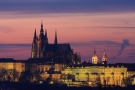 Unterkunft Prag Kleineseite Blick auf das Schloss