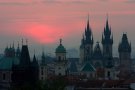 Studio Prag Kleineseite Blick auf die Straße