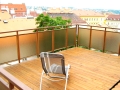 Unterkunft Letna Prag 7 Terrasse