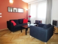 Appartement Republikplatz Prag Wohnzimmer