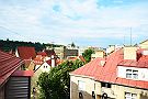 Unterkunft Hastalska Platz Prag Terrasse