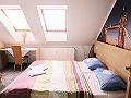 Unterkunft Prag 5 Smichov Schlafzimmer