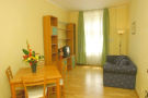 Appartment Duškova Praha Wohnzimmer