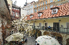 Stilvolle Wohnung in Prag Haštalská Blick auf die Straße