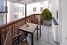 Appartementzimmer Prag Zentrum Terrasse