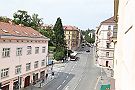 Tophill - apartmán 3+kk Blick auf die Straße