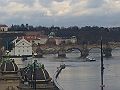 Jednorozec Apartments - CHARLES BRIDGE Balcony View Blick auf die Straße