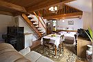Apartm&aacute;ny U koček - Apartm&aacute;n V Podkrov&iacute; Wohnzimmer
