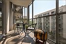 Beautiful apartment in Warsaw Balkon